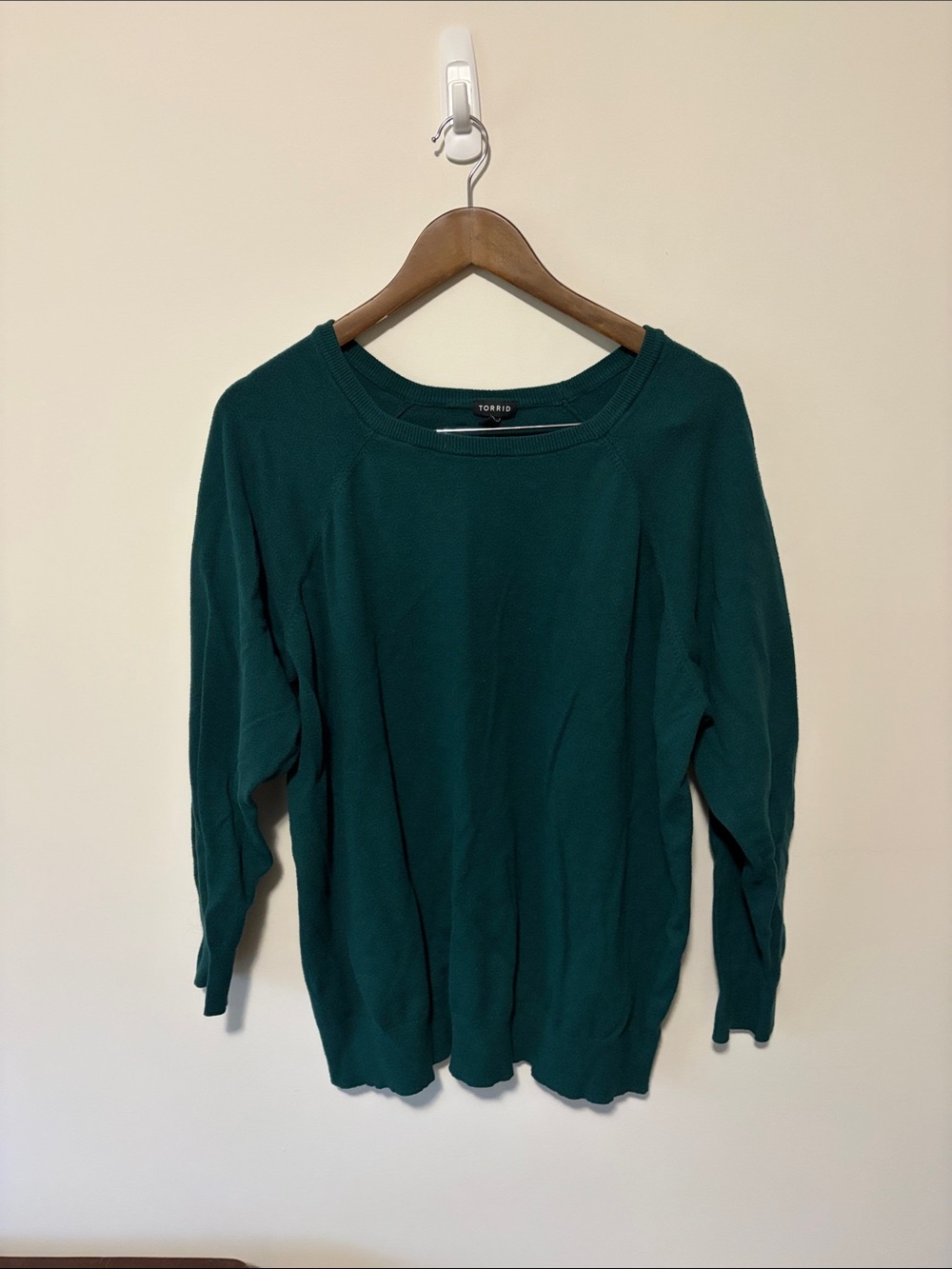 torrid Green Crewneck Sweater